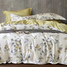 60支100%純天絲TENCEL雙人兩用被 柔軟親膚 高吸水性, 陽光櫻草