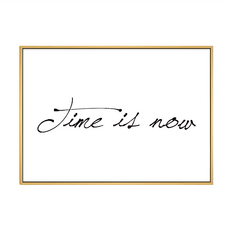 菠蘿選畫所 Time is now, 42 x 59.4cm, 木色