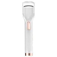 二合一吹風電燙睫毛夾 兩檔控溫 30秒快速加熱, S100, 白色