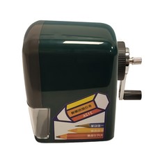 KW-triO 堡勝企業 多功能削筆機，適用於圓形、三角形和六角形鉛筆，可調整筆尖粗細, 綠, 1個