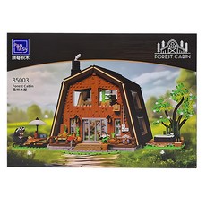 PANTASy 拼奇森林木屋收藏積木，精緻木屋造型，居家擺設，激發無限想像, 森林木屋, 1盒