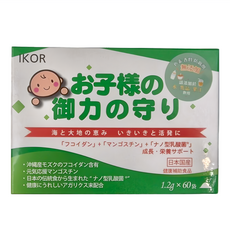 IKOR 日本醫珂 御力向上 沖繩水雲褐藻顆粒食品 1.2g x 60袋 - 添加水/牛奶/果汁 日本產健康輔助食品, 1盒
