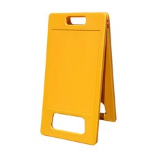 DK A型 標示牌 小型 空白 DK-709, 1個, 黃色