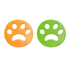 乾濕兩用環保寵物黏毛器, 顏色隨機, 2個