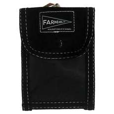 FARM HUT 1680D尼龍可伸縮識別證袋, 001009BK, 1個