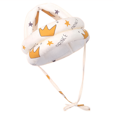 vanibaby 寶寶學步防摔帽 透氣防撞 小皇冠 可愛造型 安全防護, 1個
