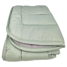 純棉透氣嬰兒推車墊 安全座椅墊 透氣墊 尺寸48x32x49cm, 經典綠灰色, 1個