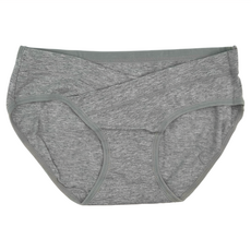 包臀純棉舒適抗菌低腰內褲, 灰色