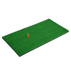 個人高爾夫練習墊 附立球架 人造草坪結實細緻 方便攜帶與保存, 60*30cm, 綠色, 1組