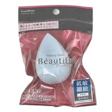 Lumina 露蜜 超柔軟美妝蛋 水滴切, 低敏細緻 氣孔緊密 適用於各種粉底液 遮瑕膏及蜜粉, L-NS63, 1個