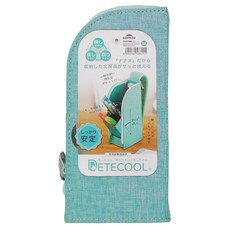 Raymay 藤井 舒適易用立式筆袋, 綠色, 1個