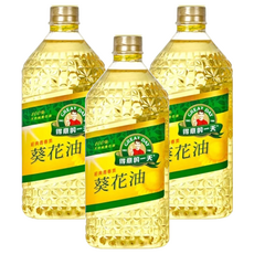 得意的一天 100%純葵花油，精純油質，清爽穩定，耐高溫且低油煙, 1.58L, 3瓶