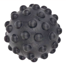 erugam 欸嚕嘎姆 爆彈按摩球，TPR材質，直徑6.5cm，黑色, 1個