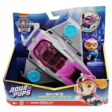 SPIN MASTER 汪汪隊立大功 水行狗狗隊系列 大型救援車 天天 + 魟魚救援車, 不適用, 1組