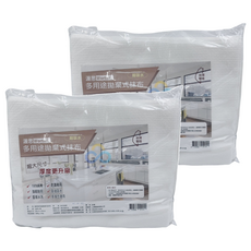 WORTH IT 渥思 100%純棉多用途拋棄式抹布 乾濕兩用 除塵紙 毛巾 30cm x 40cm 台灣製, 2包