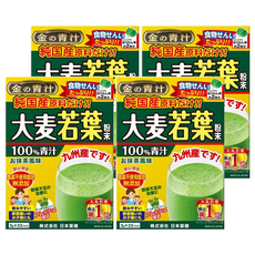 NihonYakken 日本藥健 大麥若葉青汁, 純國產原料, 100%青汁, 九州產, 22包, 3g, 4盒