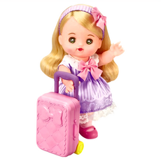 Mell Chan 小美樂 莉莉娃娃, 頭髮隨水溫變色, 可陪伴入浴的娃娃, 多樣組合體驗照顧樂趣, 女孩家家酒, 1個