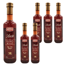 ARIOLI 紅酒醋 義大利原產, 500ml, 6瓶