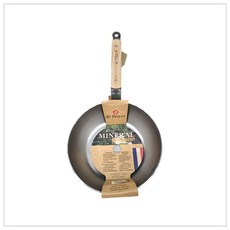 de Buyer 畢耶 原礦蜂蠟櫸木柄系列 單柄深煎炒鍋 5714.24 2.5L, 24cm, 1個