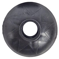 DIBOTE 迪伯特 登山杖專用配件 圓形擋泥板, 50*50mm 15g*2黑色, 2入組, 50 x 50mm, 黑色, 1組