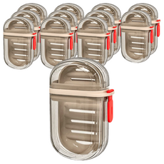 旅行肥皂盒 Set 6個 PP材質, G708, 12個