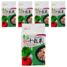 中興米 養生十穀米, 免浸泡即煮即食, 素食可, 1.2kg, 5包