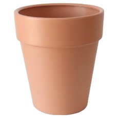 MORIANN Unik仿陶塑膠花盆 3539, 1個, 咖色