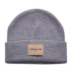 ONEDER 旺達棉品 韓版針織毛帽-4, 20 x 22cm, 深灰色