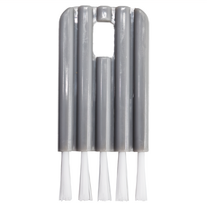 minono 米諾諾 可彎曲隙縫刷 清潔刷 10.3 x 5 x 0.5cm 3包, 白色/灰色(隨機出貨), 1個