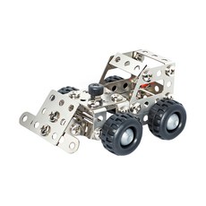 eitech 益智鋼鐵玩具 迷你推土機 C52, 德國學校核准教材, 激發兒童創造力與手動能力, 1個