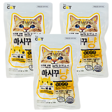 by CAT 貓咪凍乾零食 鱈魚, 幫助大腦發育 減輕壓力, 20g, 3包