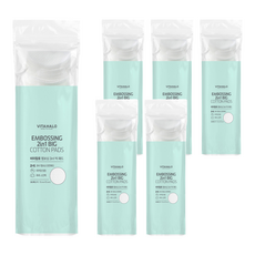 VITAHALO 壓紋圓形化妝棉 大款, 350片, 6包