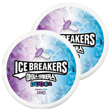 Ice Breakers 酸味糖果 葡萄口味, 36g, 2盒