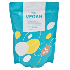 THE VEGAN 樂維根 植物性優蛋白 黑糖奶茶, 1kg, 1包