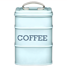 KitchenCraft 復古咖啡收納罐 藍色, 1.3L, 1個
