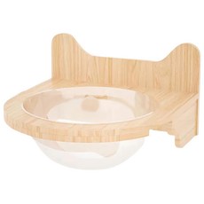 壁掛加大太空艙窩, 1個, 原木色