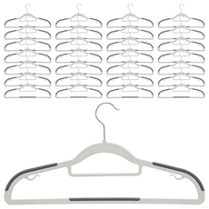 comet Home 防滑旋轉衣架, 灰色, 60個