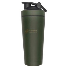 FUJI-GRACE 富士雅麗 寬口陶瓷噴層保溫搖搖杯, 夜幕綠, 750ml, 1個