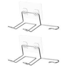 comet 黏貼式吹風機架, 透明, 2個