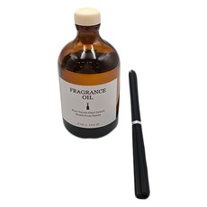 FRAGRANCE 法式精油茶色擴香瓶 小口徑, 微醺玫瑰, 100ml, 1件