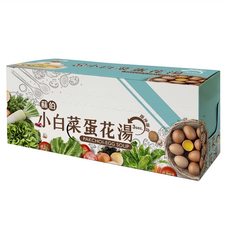 蘇伯 小白菜蛋花湯家庭號, 60g, 1盒