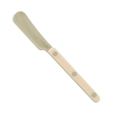 沐慕家居 304不鏽鋼奶油刀, 奶白, 2支