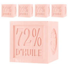 Theophile Berthon 戴奧飛 玫瑰馬賽皂 300g 法國百年經典 溫和潔淨, 5個