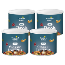 O'natural 歐納丘 Classic Trail Mix 綜合堅果, 150g, 4罐