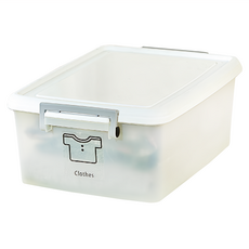 KEYWAY 聯府 每日掀蓋式整理箱 31L, 白色, 1個