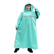 Moto cap 鈦鴻 太空型雙側開雨衣 M305