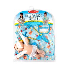 Melissa&Doug 瑪莉莎 角色服裝兒科護士, MD8519, 1組