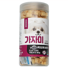 by DOG 狗狗凍乾 阿拉斯加鰈魚, 80g 扁鱈魚零食, 1罐