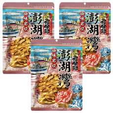 台灣尋味錄 澎湖灣燒烤魚板，鹹香微辣BBQ調料, 60g, 3包