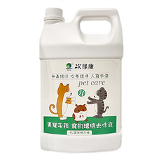 次綠康 寵物環境去味液 環保補充桶, 4L, 3桶